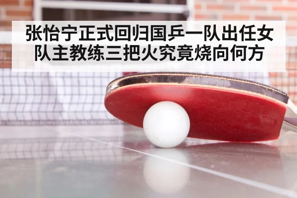 张怡宁正式回归国乒一队出任女队主教练三把火究竟烧向何方